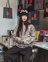 Treez リアルパターンルーズフィットロングスリーブ