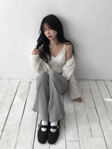 Lace Cap Tank Top