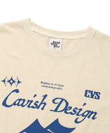 ピグメントセンチュリー半袖Tシャツ IVORY