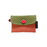 Simple Card wallet _Tomato