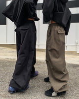 Nuts Balloon Nylon Parachute Pants