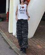 ガーリッシュクラックハートタンクトップ_ホワイト