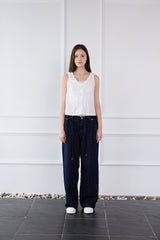 STARRY DOT WIDE PANTS