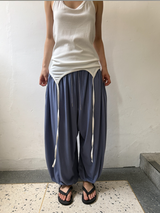 レイヤード ストラップ ホルタートップ