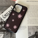 pink star epoxy case