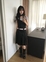 バレーボートネックTシャツ