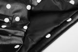 Odette Dot Print Rider Jacket