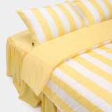 Dust-Free Bold Stripe Duvet Cover - Q size