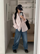 TUCK BALLOON JEANS (2C)