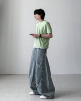 Raito Curved Balloon Denim