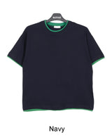 Rian Color Matching Layered Short Sleeve Tee