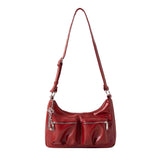 SPOILED CROSS BODY BOX BAG | RED