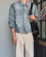 Debor Washed Denim Trucker Jacket
