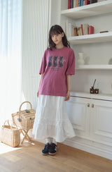 26SS★ Ghosty Cats Short Sleeve Tee