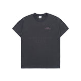24FW アップサイドダウンベーシックロゴショートスリーブTシャツ チャコール
