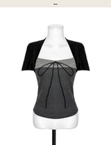 coty dot deep square glam top