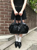 big leather shoulder cross bag