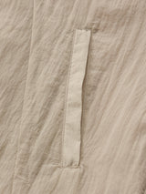 String Hoodie Windbreaker_Beige