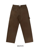 ASCLO Leather Cotton USA Flag Carpenter Pants (3color)
