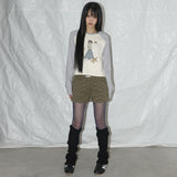 Fy Stripe Micro Short Pants (Khaki) F25QD898