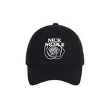 NICOLE ROSE BALL CAP_BLACK