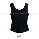 [U-BAISC] Fog solid sleeveless