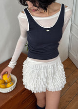 FRILL SHORTS