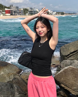 ヘザーノースリーブ