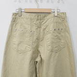 Warp Herringbone Stripe Pants