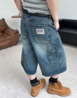 エルト パッチ カーペンター バミューダパンツ