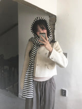 Stripe hood muffler