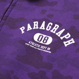 PARAGRAPH CAMO ZIP HOODIE
