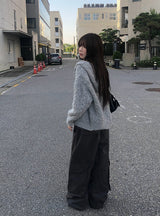 コンズストリングカーゴピンタックワイドパンツ