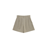 Classic check short pants