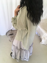 フリルティアードスカート