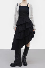 Lopine Cancan Unbalanced Skirt