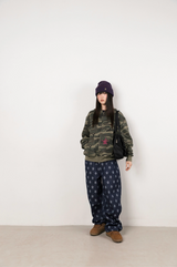 Twister Star Pocket Hoodie Zip-up - Camo    