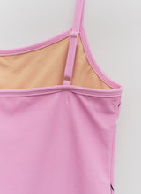'& SPEAK LOVE WAITS' ANIMATION SWIMSUIT PINK