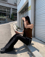 Reveローブーツカットパンツ