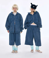 Destroyed Pants Blue