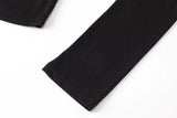 Silhouette tee - black