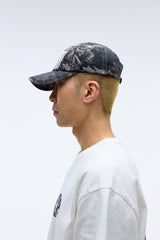 EEERRR Real tree camo pattern ball cap (Black)