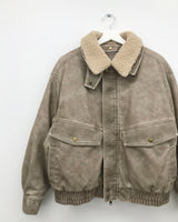 [MD Pick] Grunge Leather Mustang Jacket (2color)