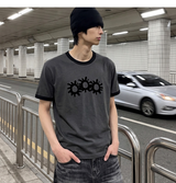 エッセンシャルスタンダード半袖リンガーTシャツ 3GEAR チャコール