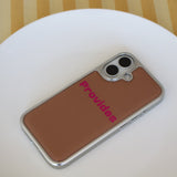 [MADE] PROVIDES SILVER EPOXY PHONE CASE