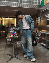 [PREMIUM/MADE] シグニチャーモルドクロップデニムジャケット