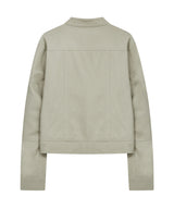 2 zip jacket (beige)