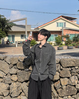 ステインピグメントウォッシングシャツ