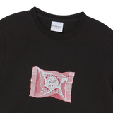 25SS ベリーバニーキャンディウーマンショートスリーブTシャツ ブラック