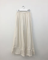 Shirring flare pants (2color)
